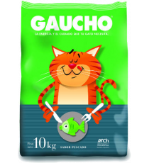 GAUCHO Gato Pescado x 10Kg